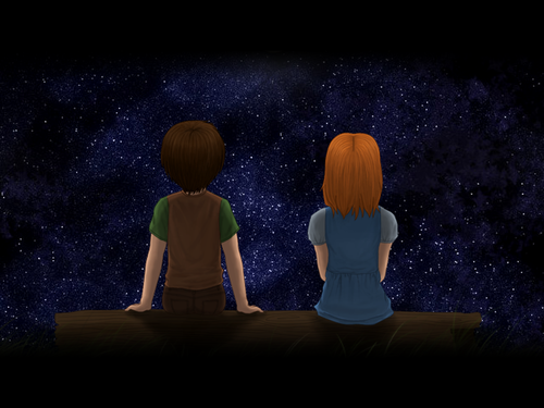 A screenshot from the game 'To The Moon'.