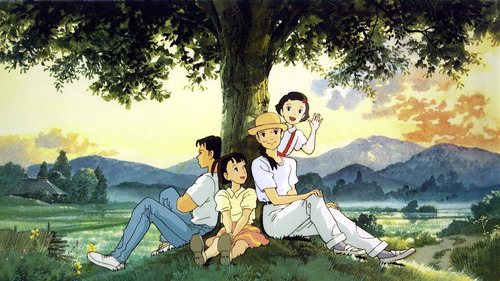 A screenshot from the movie Only Yesterday.